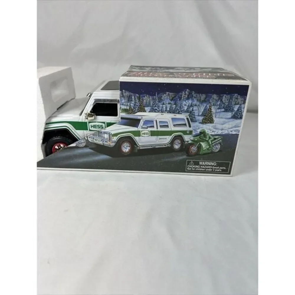 2004 Hess‎ Toy Sport Utility Vehicle and Motorcycles 40th Anniversary Edition